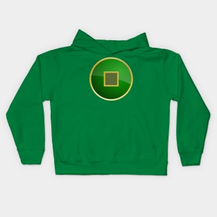 Symbol: Earth Kingdom Kids Hoodie